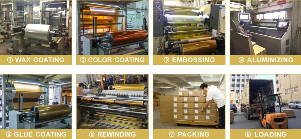 Pet Metalized Film Coated Pe in for Business Shopping 100A-630A Aluminium Thickness