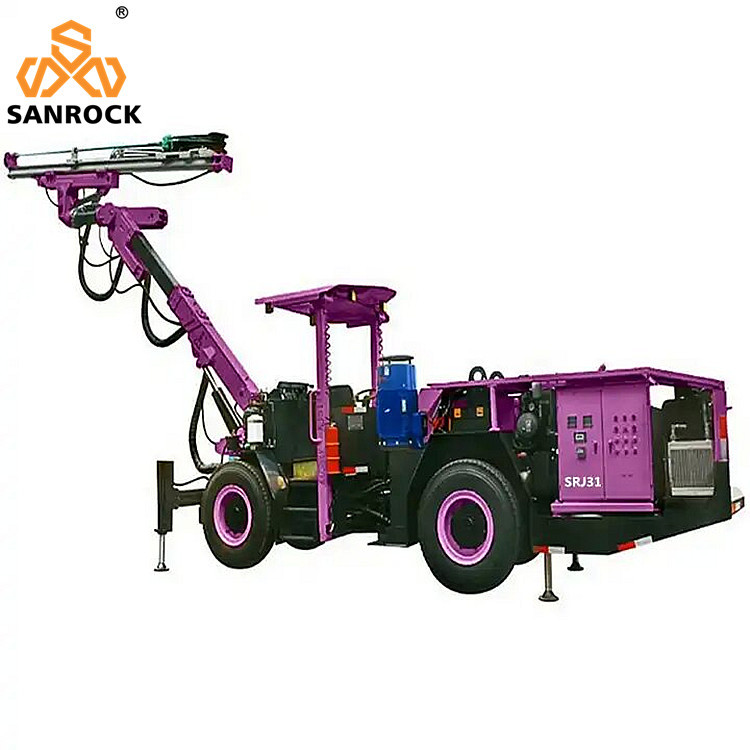 Underground Jumbo Drilling Rig Rotary Borehole Hydraulic Tunneling Drilling Rig Machine