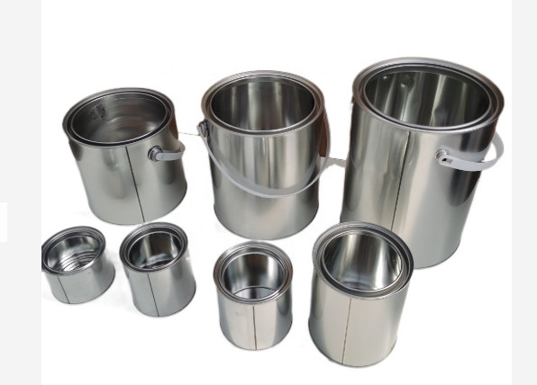 4L OEM Automotive Paint Cans Tinplate Engine Oil Bucket