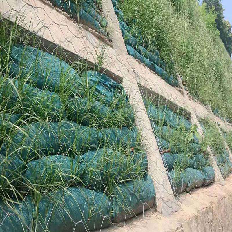 PP or PET Non-Woven Fiber Geobag for Mine Restoration Slope ASTM GRI-GM13 Standard