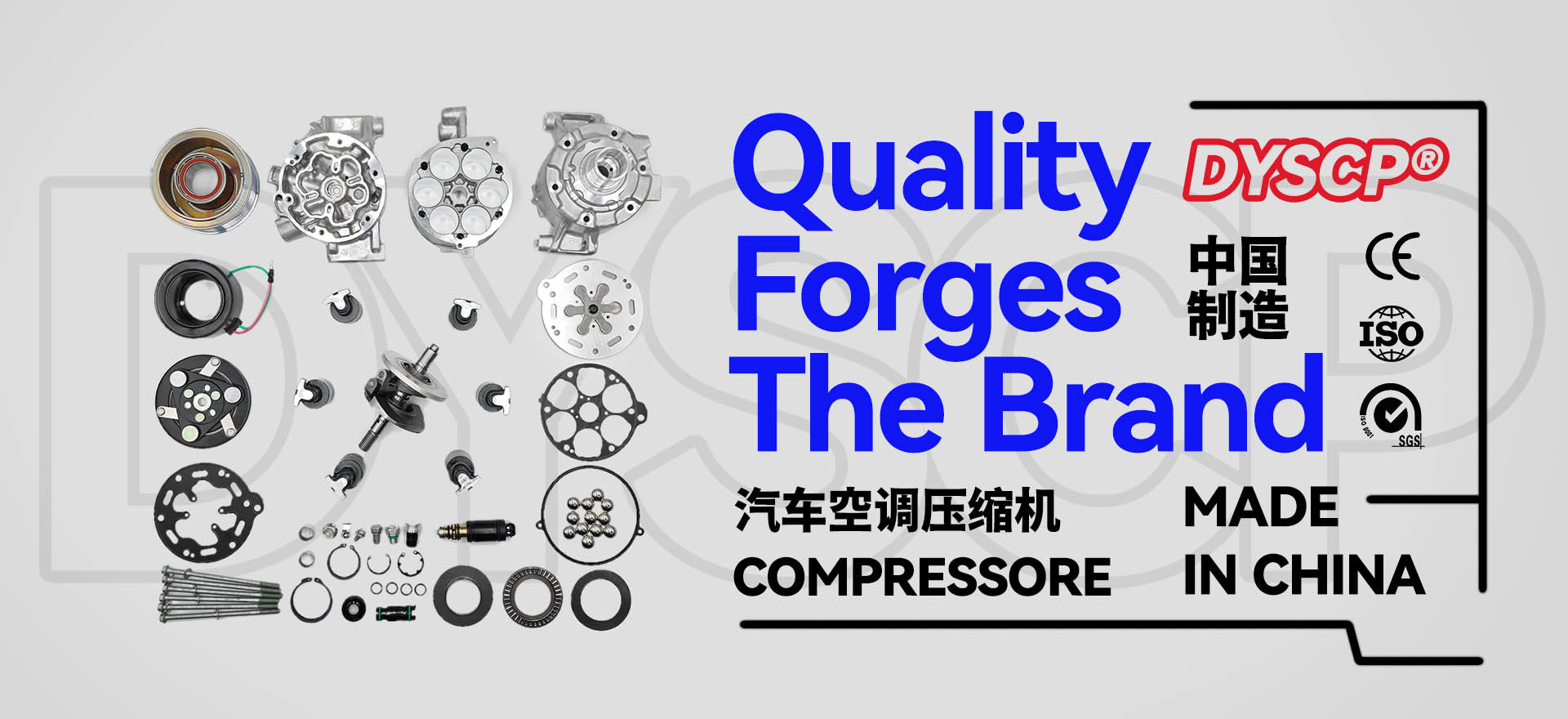 MSC90C AKC201A275 Auto AC Compressor MSC90TA-S For Mitsubishi Fuso 12.0 Turbo 24V 6PK Diesel