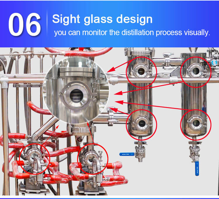 molecular distiller cold trap