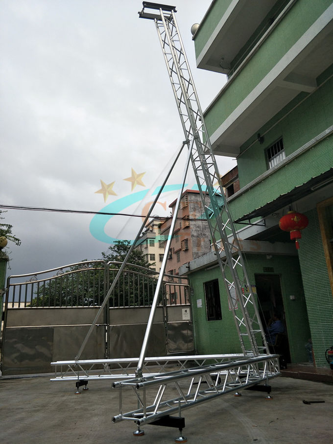 10M Line Array Truss Aluminum Alloy Tower Safety Loading 2