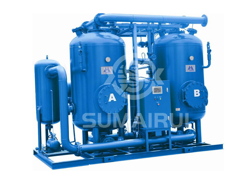Twin Tower Air Compressor Desiccant Air Dryer For Sale