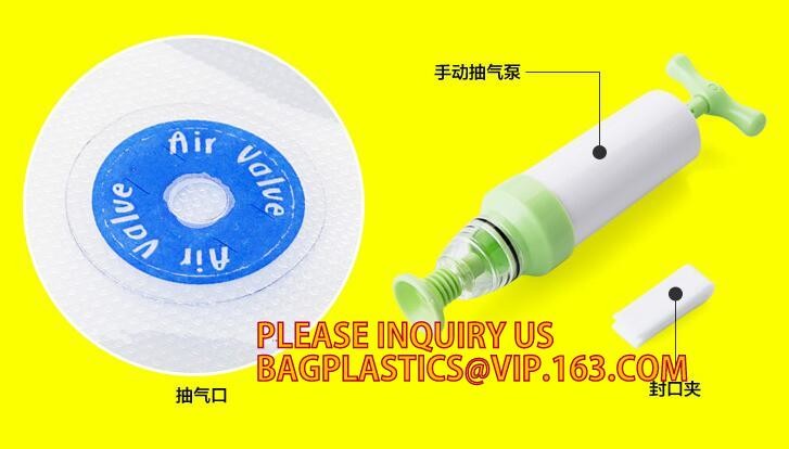 vacuum sealer storage bag Heat seal laminated transparent vacuum plastic food packing bags for sausage, BAGPLASTICS. BAG