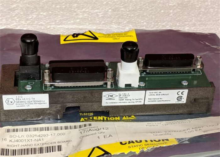 Emerson DeltaV KJ4001X1-NA1 12P3373X012 DUAL RIGHT EXTENDER Redundant Power Supply Module