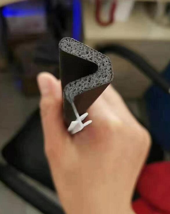 Door Window Seal Strip Hardness 20-90 Shore Rubber Material with Weather Stripping