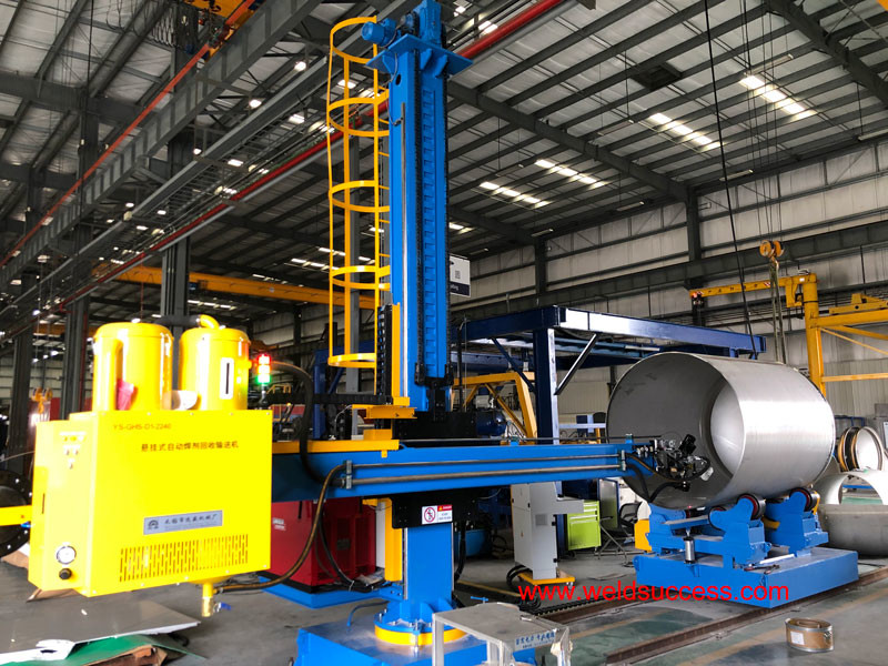 Automatic Welding Column And Boom Manipulator For 3000mm Diameter 60Hz