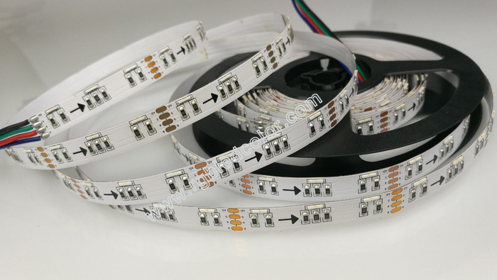 rgb side emitting led strips light 5m 300led 14.4w multicolor flex led tape
