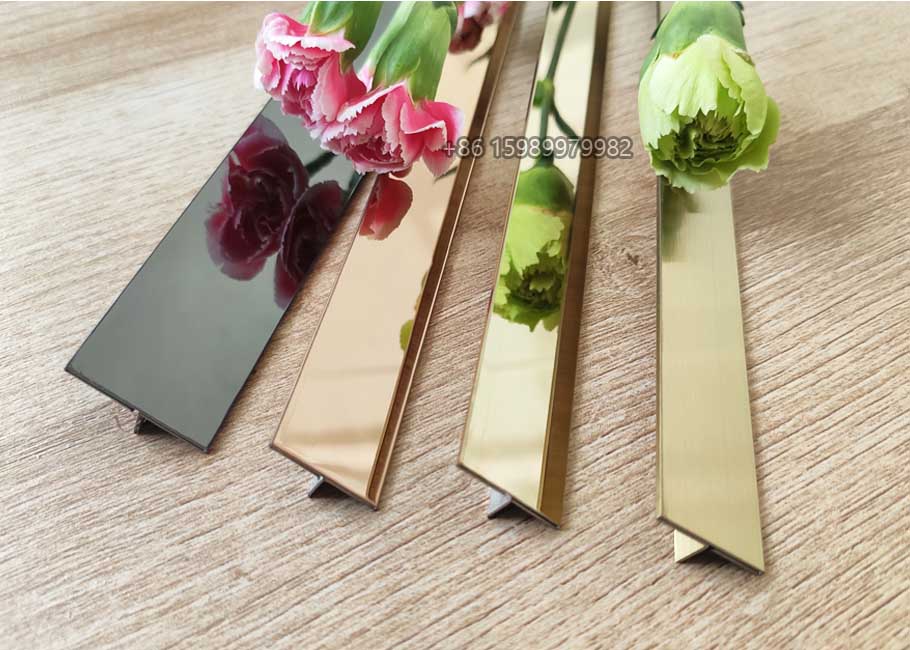 SS decorative T profiles