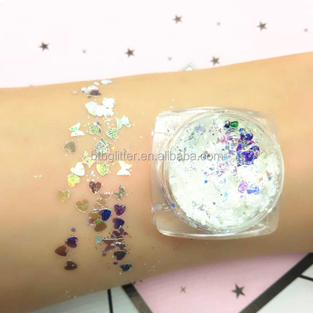 Thousand Choices Offered for Nails Art Decoration Usage and Sequins Material in Nail Beauty Products