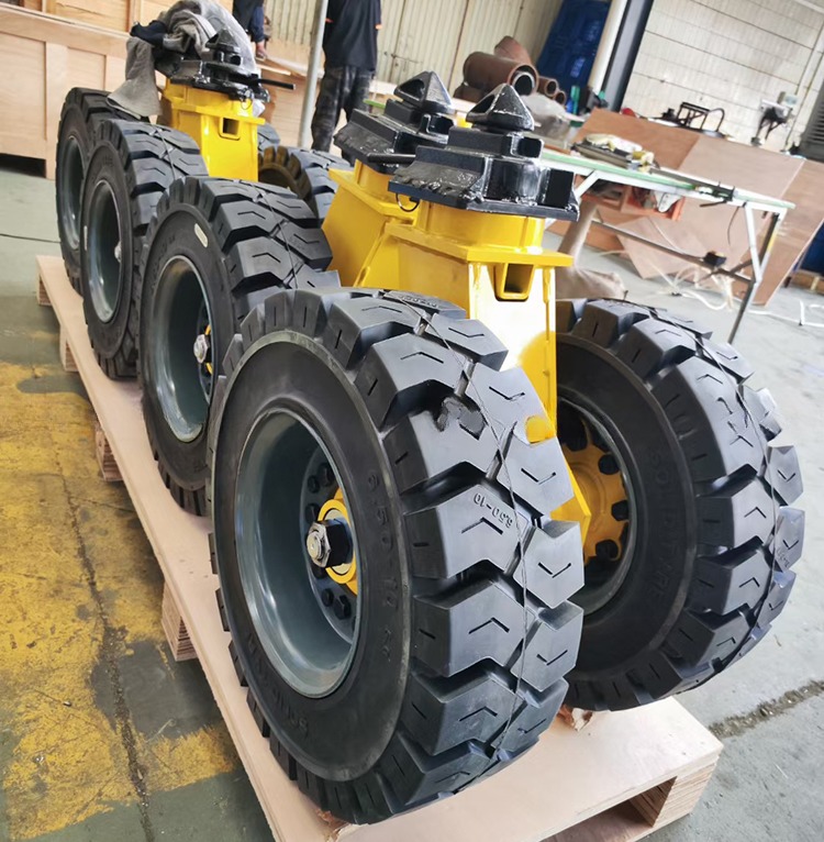 ISO Shipping Container Moving Caster Wheels Heavy Duty Swivel Rigid Customized OEM Support