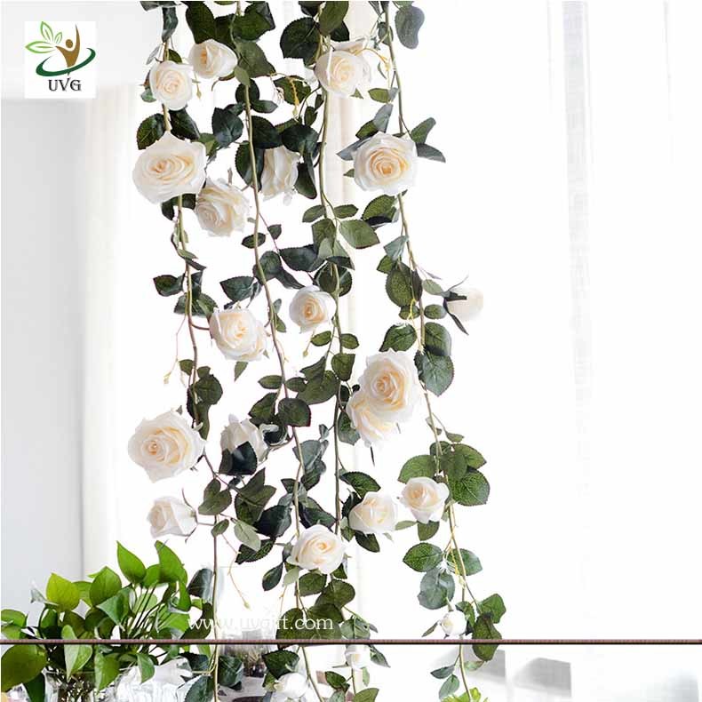 UVG CHR148 Factory direct sales floral arrangements rose flower artificial vine for home furnishing decoration