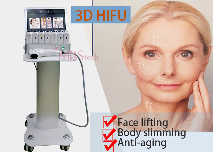 Korea 11 Lines Anti Aging Ultrasound 3D HIFU RF Machine