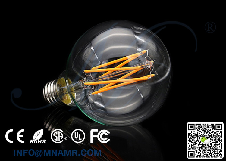 Shop Vintage Edison Light Bulbs 10W Dimmable G125 LED Bulb E27 110V 120V 130V 220V 230V 240V