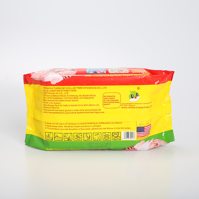 Alcohol-Free Organic Cotton Baby Wipes Private Label 15*20CM Sheet Size
