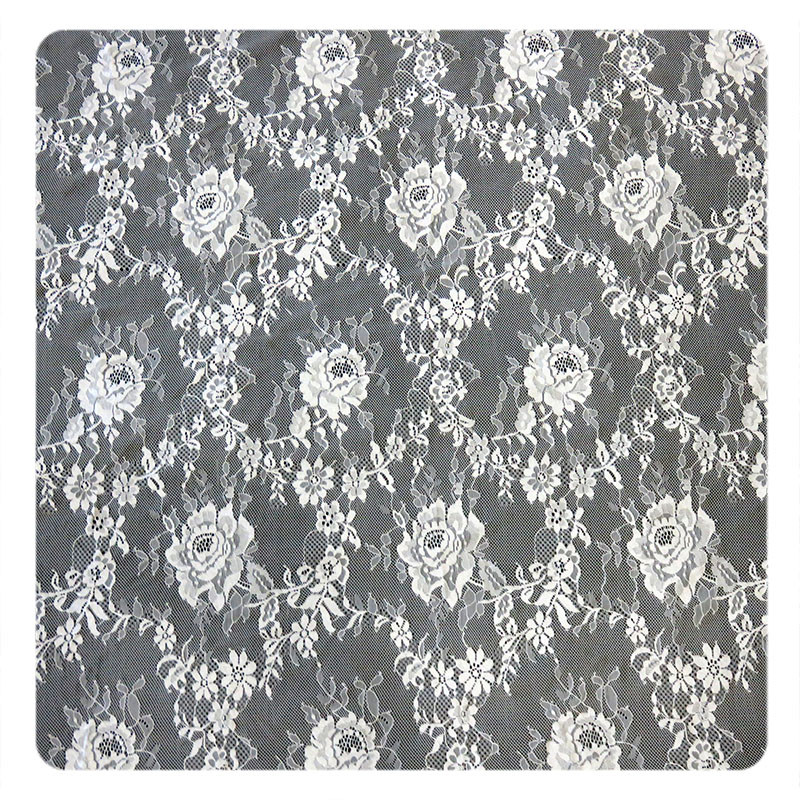 AEO FREE Floral Chantilly 100% Nylon Lace Fabric For All Kinds Of Garment
