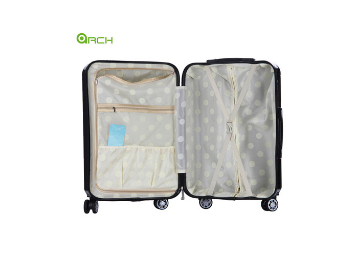 TSA Lock H Double Spinner Hardside Rolling Luggage Eco Friendly