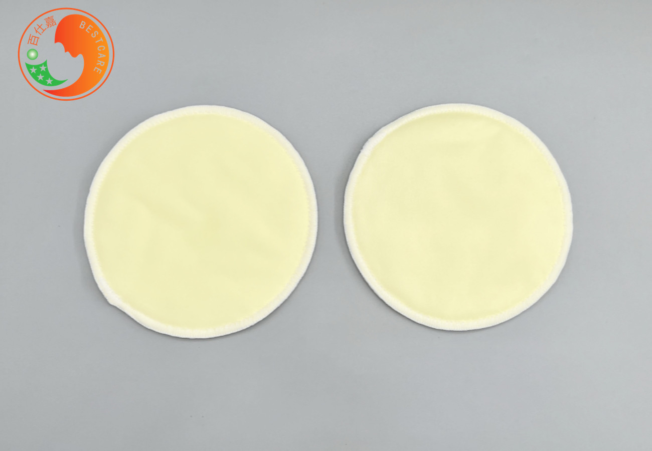 Bamboo Washable Breastfeeding Pads Eco Friendly Leakproof Baby Feeding Sensitive Skin