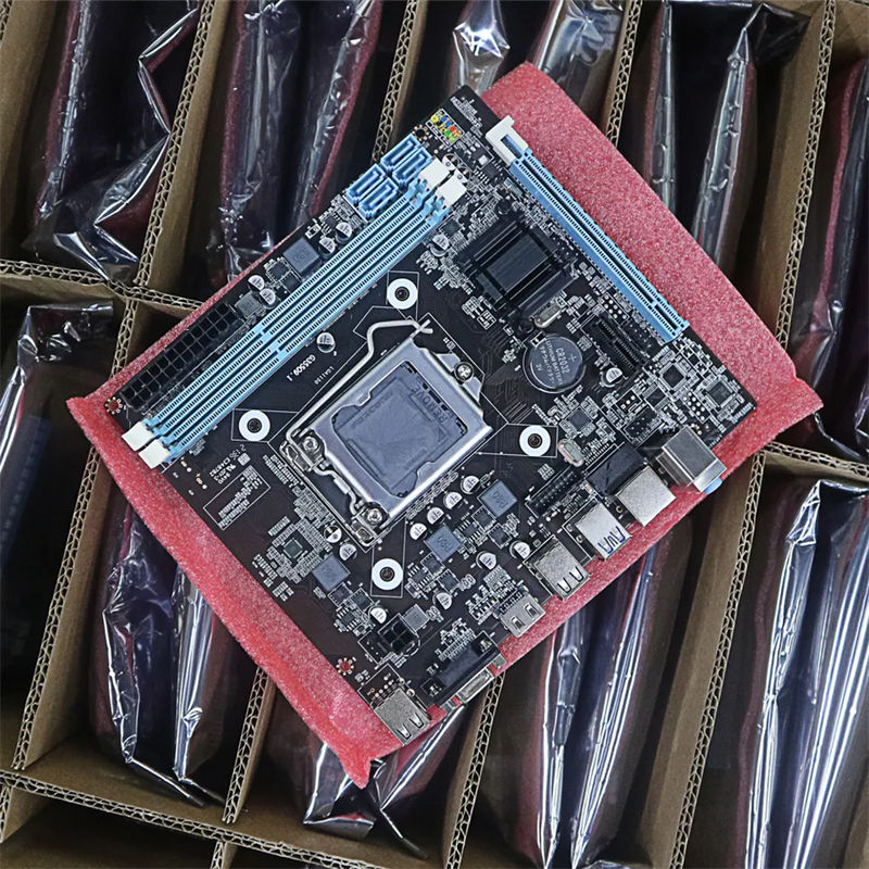 LGA1150 Desktop Motherboard H81 Chipset Channel DDR3 16G Ram CPU Core I3/I5/I7