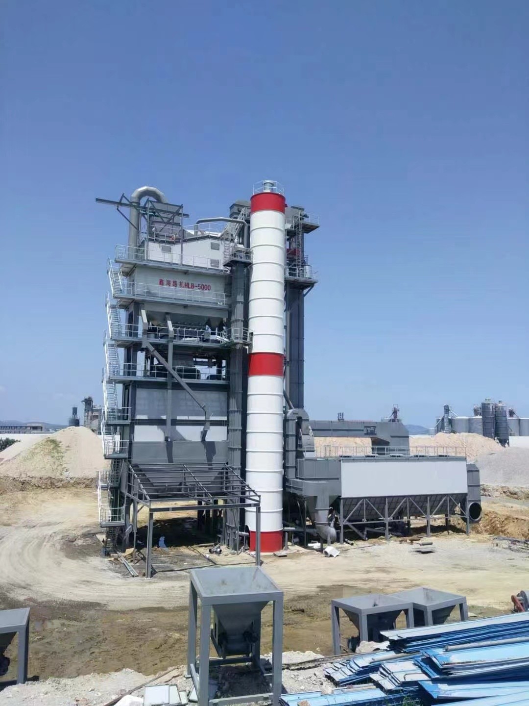 Premixed Asphalt Plant 80t/H Stationary Asphalt Mixing Plant