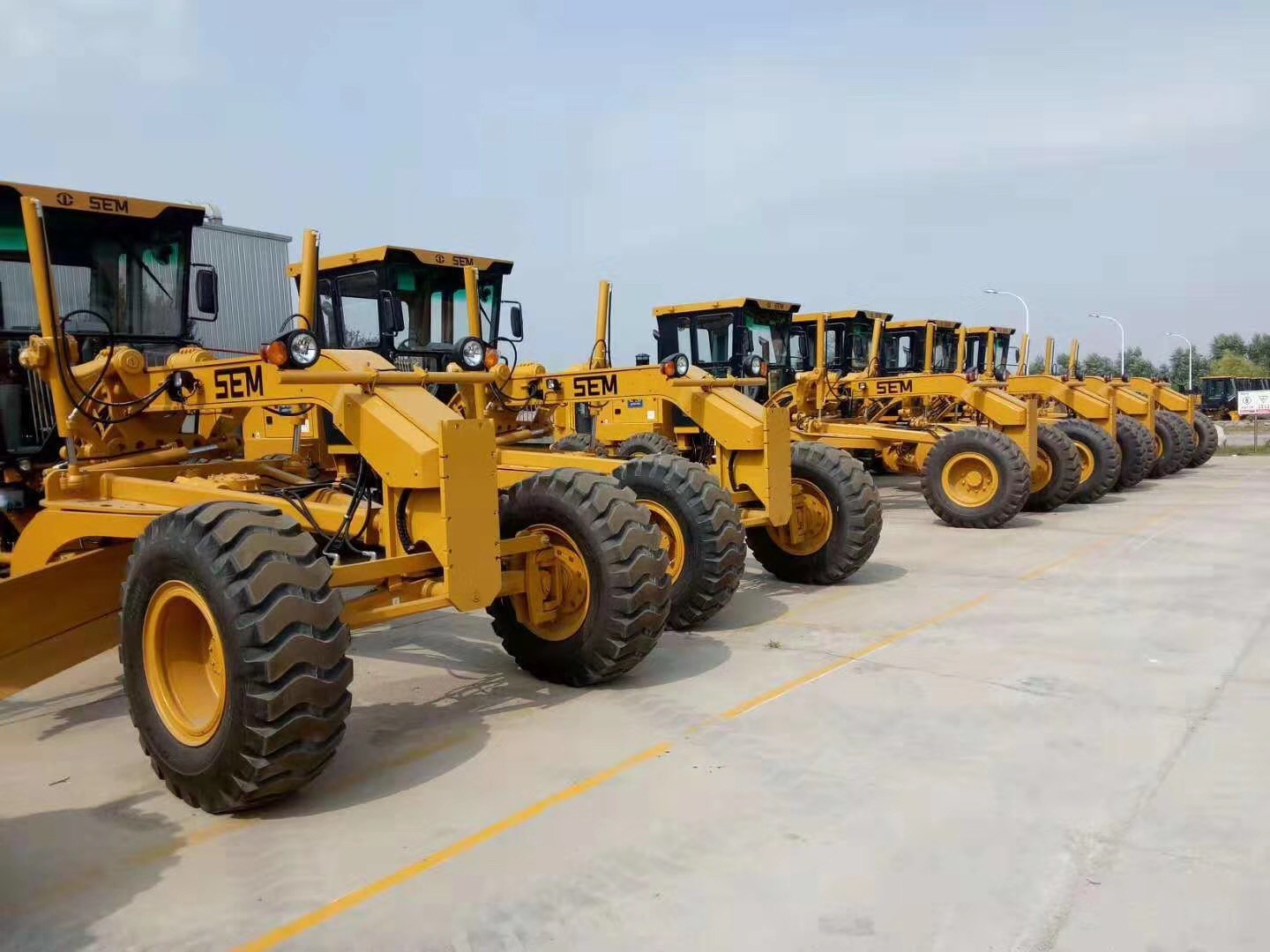 190hp motor grader SEM919 from Cat Qingzhou China