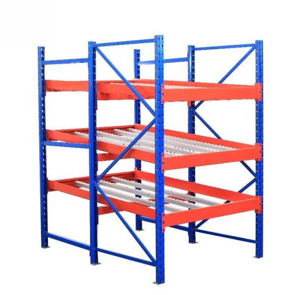 Cold Chain Gravity Carton Flow Shelving Anti Condensation With Cold Resistant Rollers