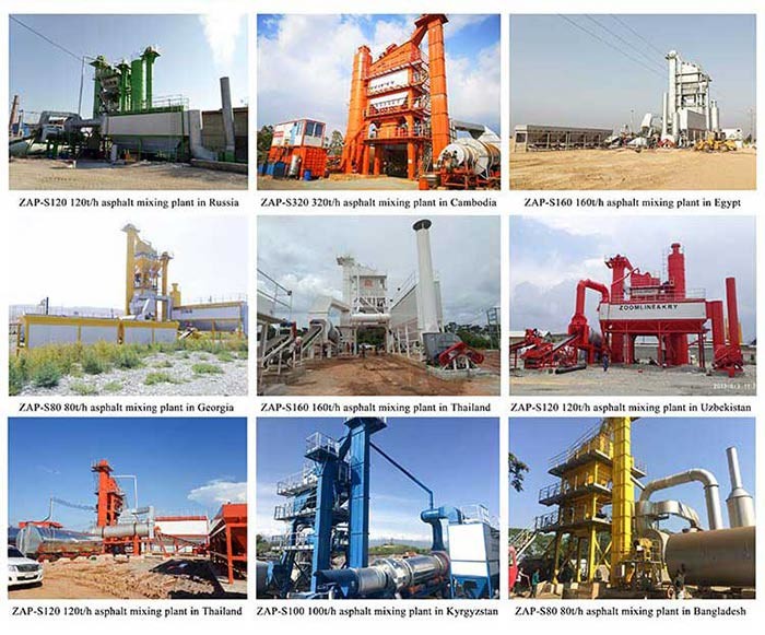Low Maintenance Cost Asphalt Batch Mix Plant