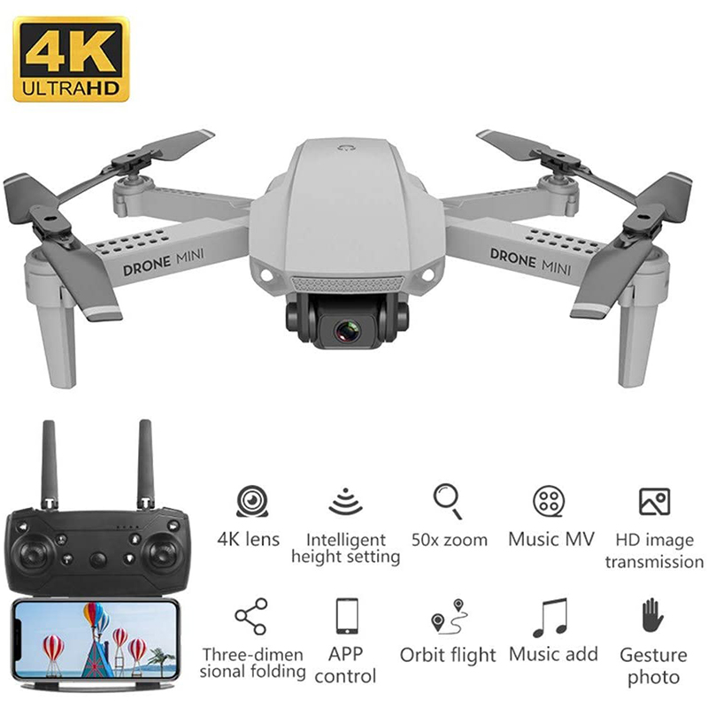 Foldable 110° 600mAh PV RC Quadcopter For Beginners