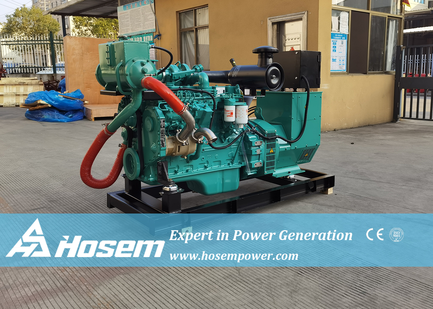 Good Price Marine Generator , Enguine Cummins Engine 6BT , Wet Manifold , Wet Manifold , 60Hz 100kW 