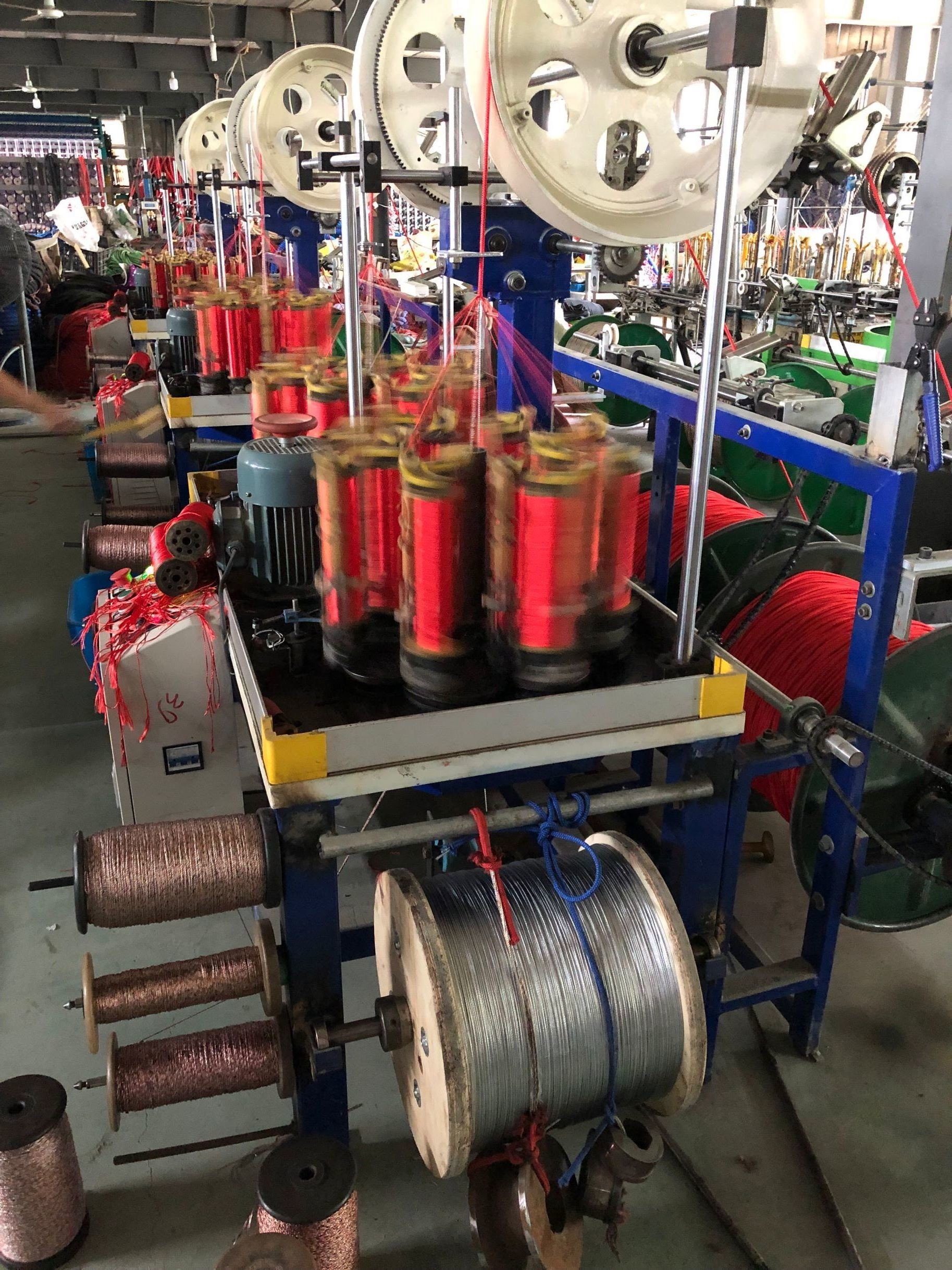 4 Strand Polyester Combination Wire Rope for Outdoor Playground
