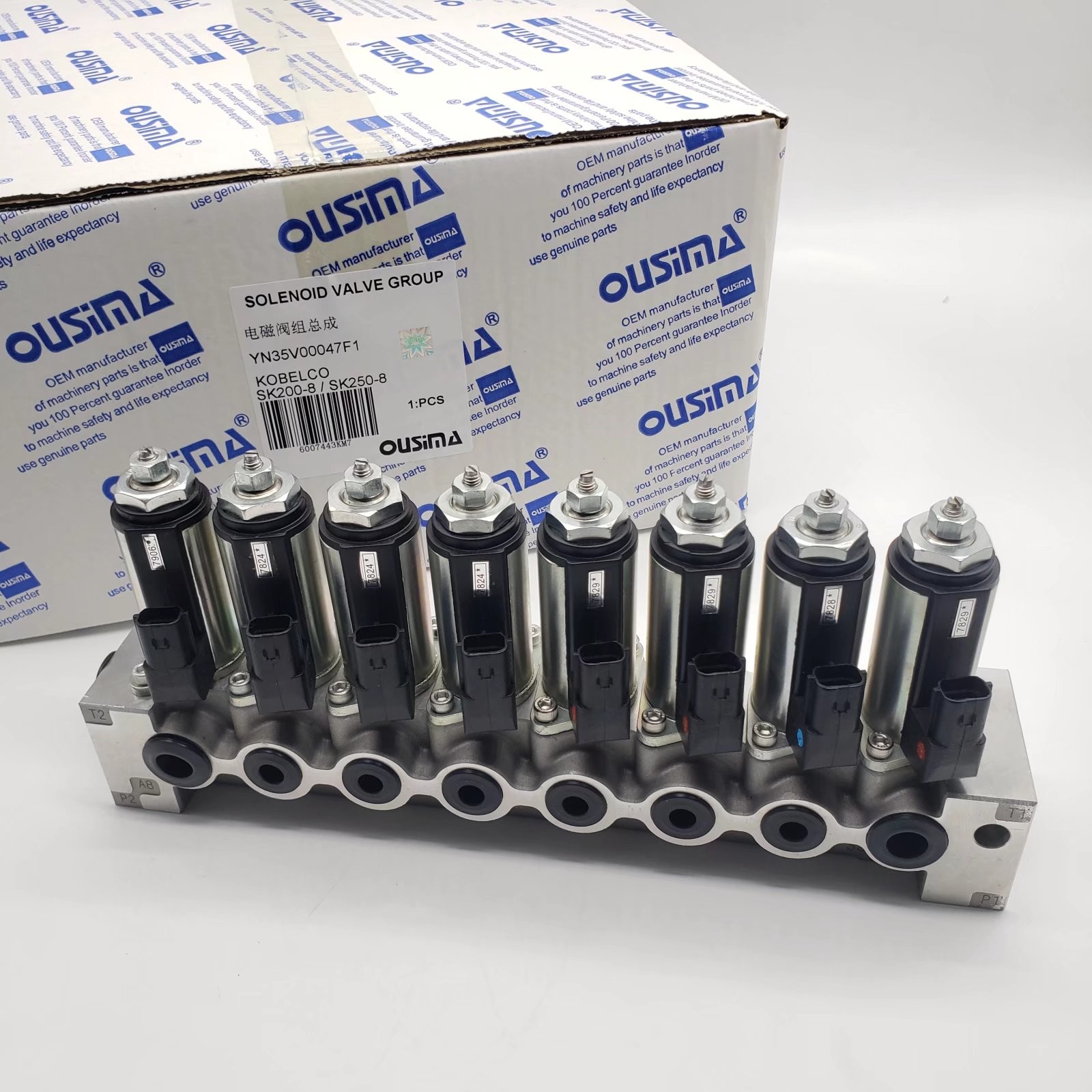 Yn35v00047f1 Stop Solenoid Valve For Kobelco Sk200-8 Sk250-8