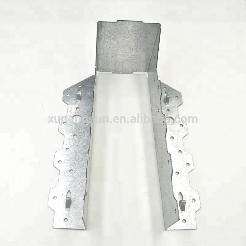 45x180 Hot Dip Galvanized Steel Joist Hangers for Wooden Frame ISO9001 2008 Certified
