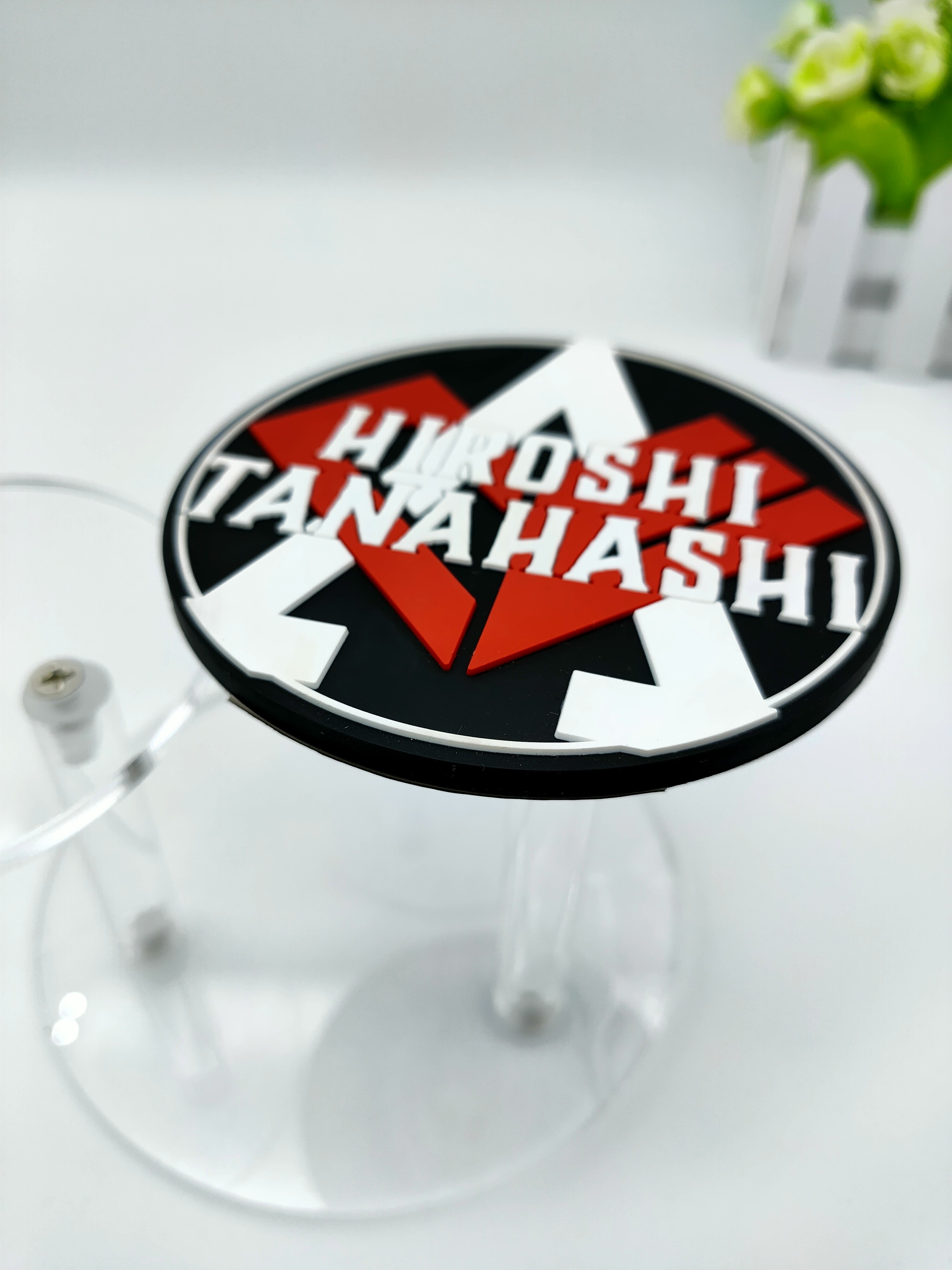 Nonslip Soft PVC Coaster , Elegant Drinks Mats Coasters ODM Available