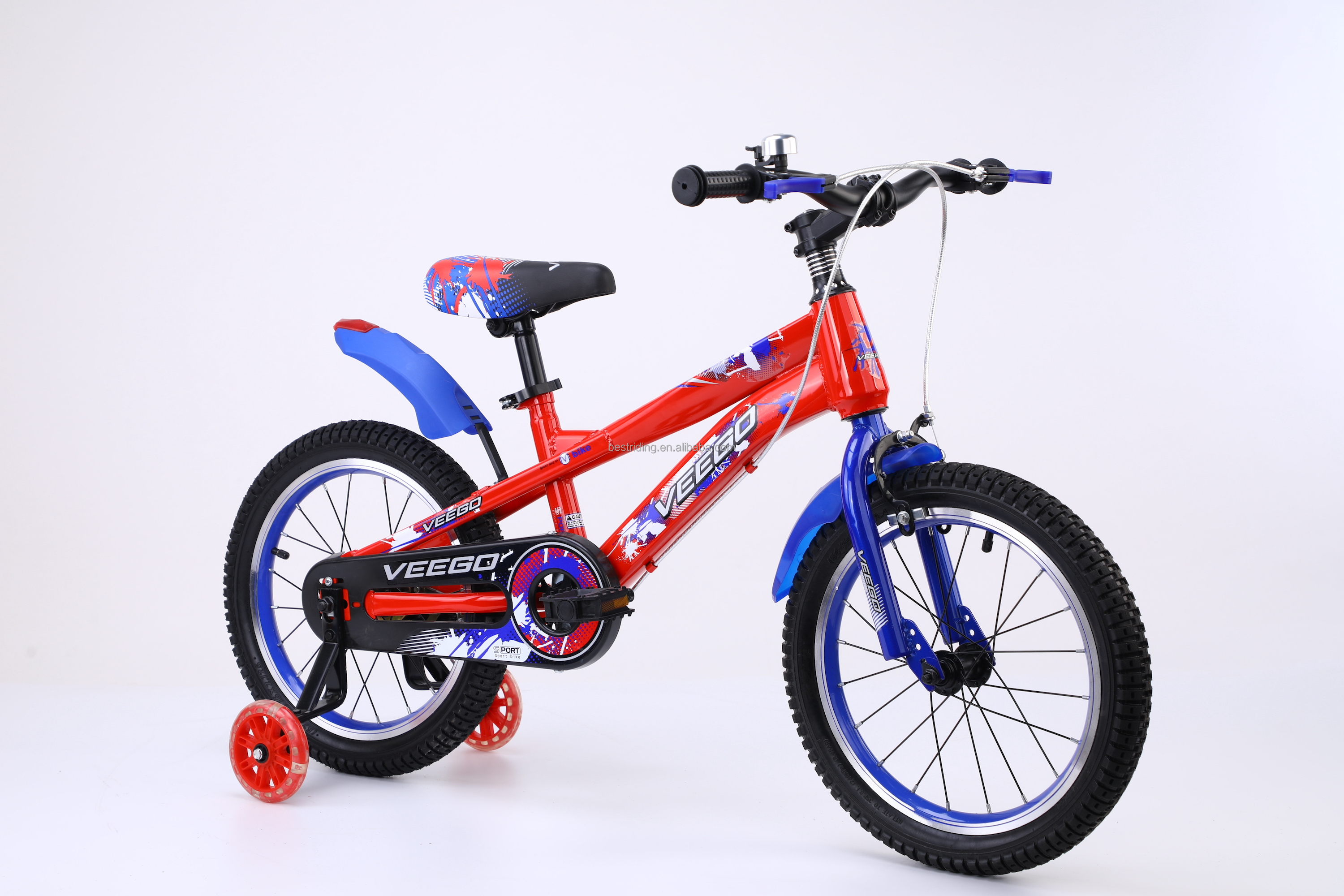 Ordinary Pedal Children Bike For 3-8 Years Kids 12 14 16 Inches NO Fork Suspension
