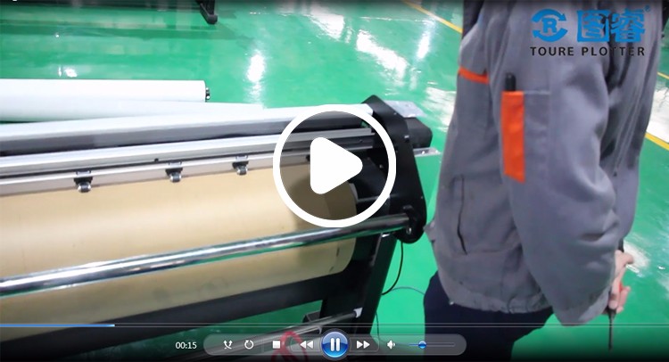 Sublimation Digital Plotter Printer 400W Input Power 60 Meters / Hour
