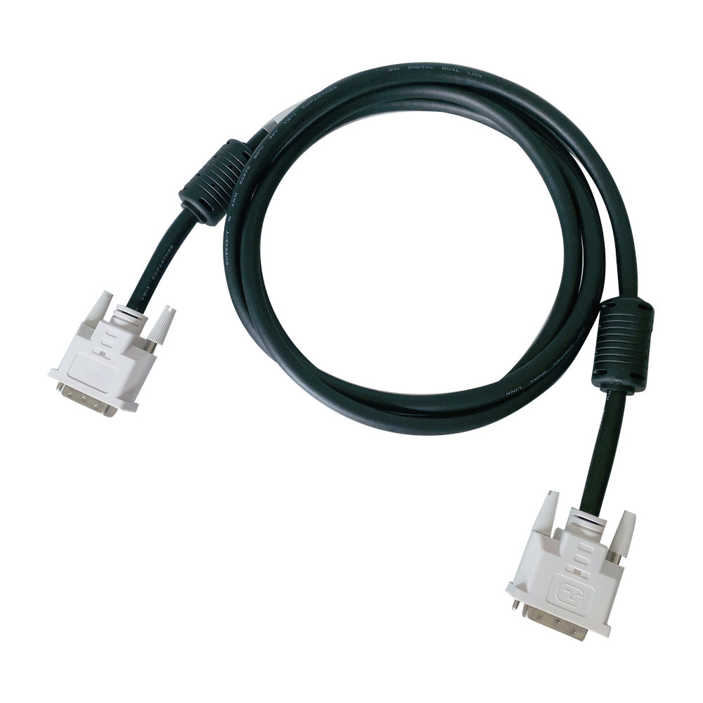 50-200MHz 6ft Length Aluminum Mylar RCA Video Audio Cable With PVC Outer Jacket