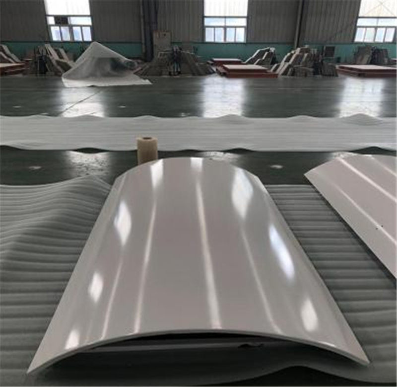 6.0mm Bending Aluminium Color Coated Sheet Width 1220mm Used In Subway