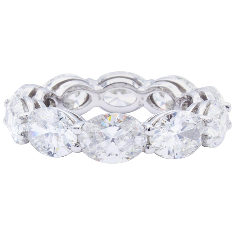 925 Sterling Silver Curb Link Chain Ring 18K Women Cubic Zirconia Rings
