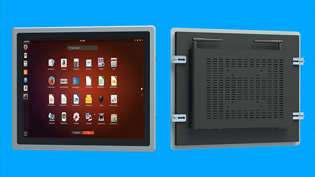 17-Inch Embedded Linux Display for Security Systems and Industrial Monitoring