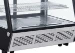 Curved Glass R600a Refrigerant 160L Cake Display Fridge
