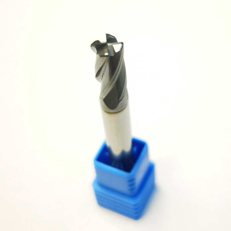 Solid Tungsten Carbide 4 Flutes D6r0.5 Corner Radius End Mills Hrc55 SP