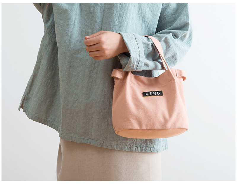 ISO Waxed Canvas H19Cm Insulated Lunch Cooler Bags