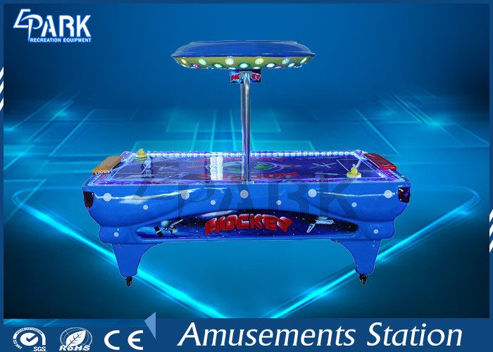 Indoor Video Arcade Game Machines Air Hockey Table Space Design