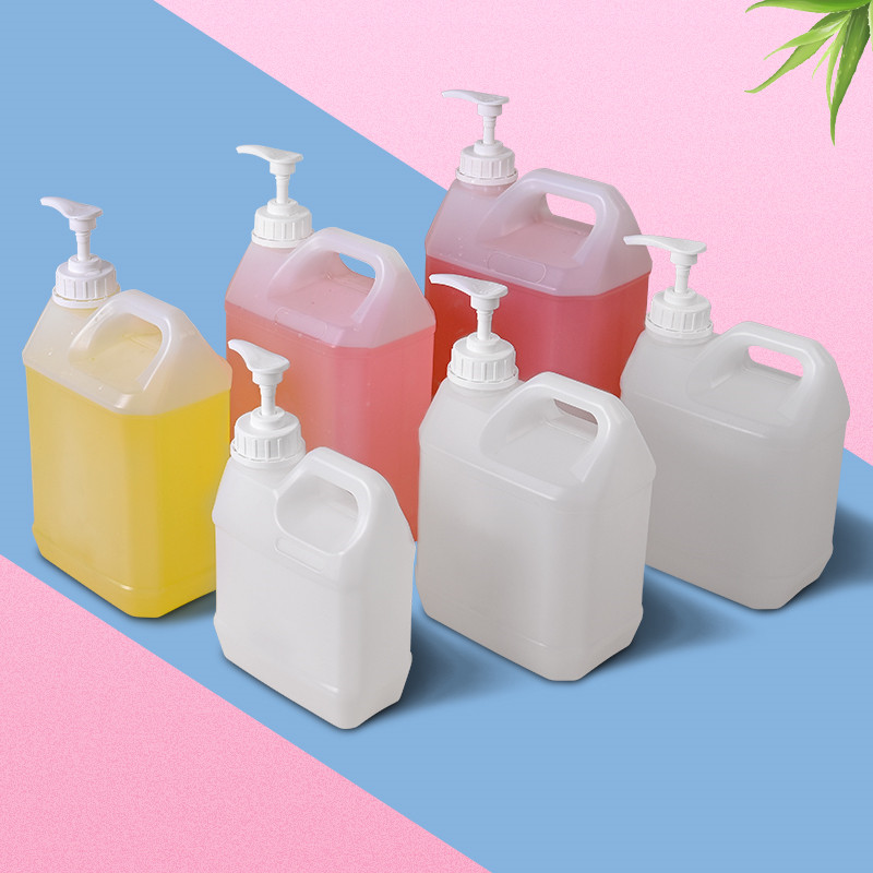 Plastic Jerry Can for Handwashing Fluid 1L 2L 3L 4L 5L 6L 10L White