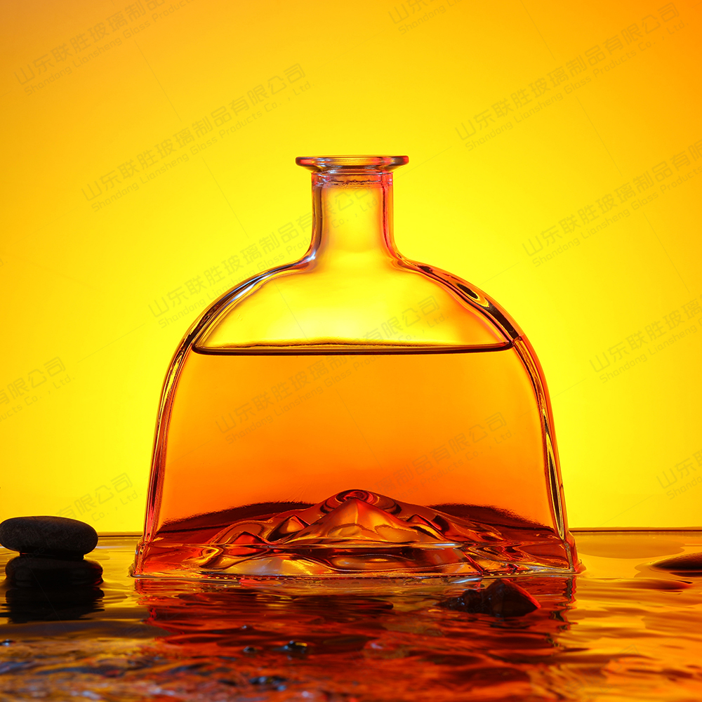 Hot Stamping Glass Wine Bottles Base Material And Surface Handling For Wine