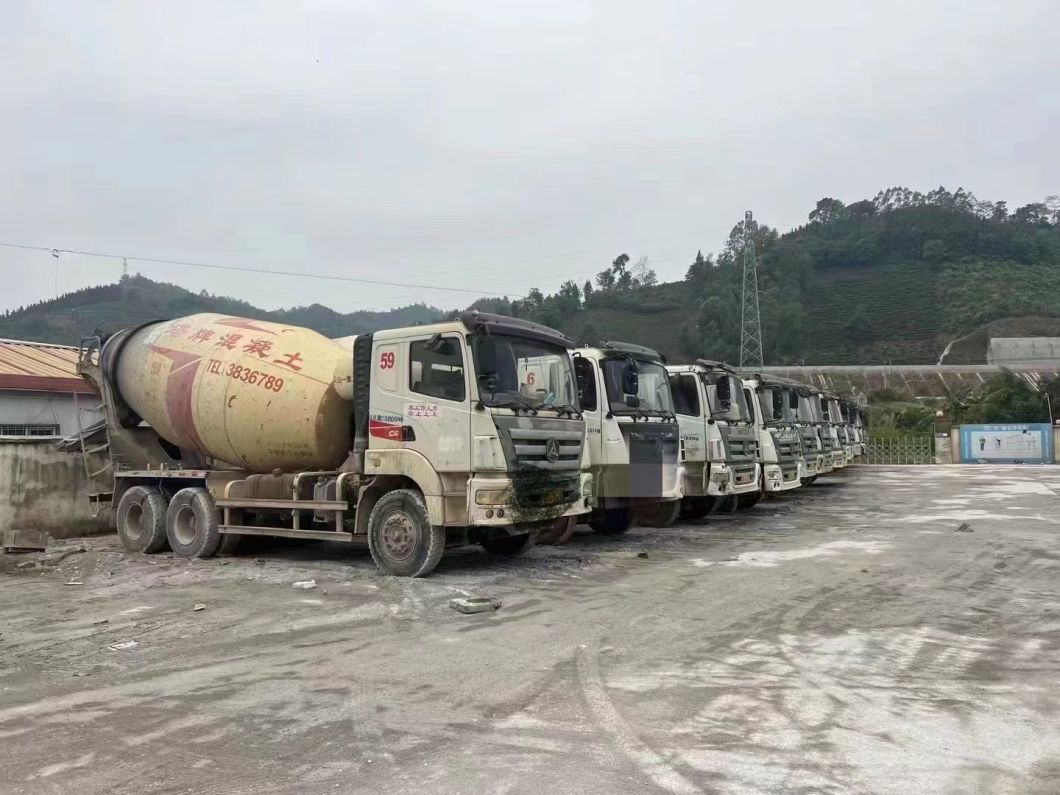 12 Cbm Concrete Mixer Truck Construction Machinery Under Very Good Condition