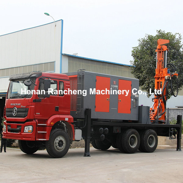 200m Drilling Depth Water Well Drill Rig 118HP Cummins 115 - 350mm Bore Dia