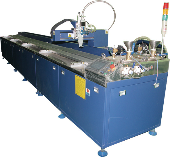 Multi Nozzle Heads Auto Glue Dispenser Solder Past LED Flexible Strip Light Automatic Silicone Polyurethane Dispensing Machine