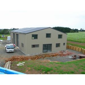 China Steel Structure Warehouse Metal Garages with 50-Year Lifespan on sale